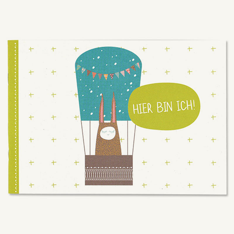Hier bin ich - Erinnerungsalbum zur Geburt