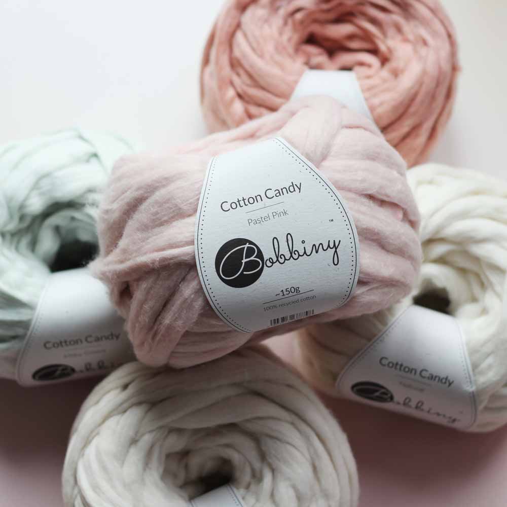 Neu: Cotton Candy von Bobbiny - 100% recycelte Baumwolle