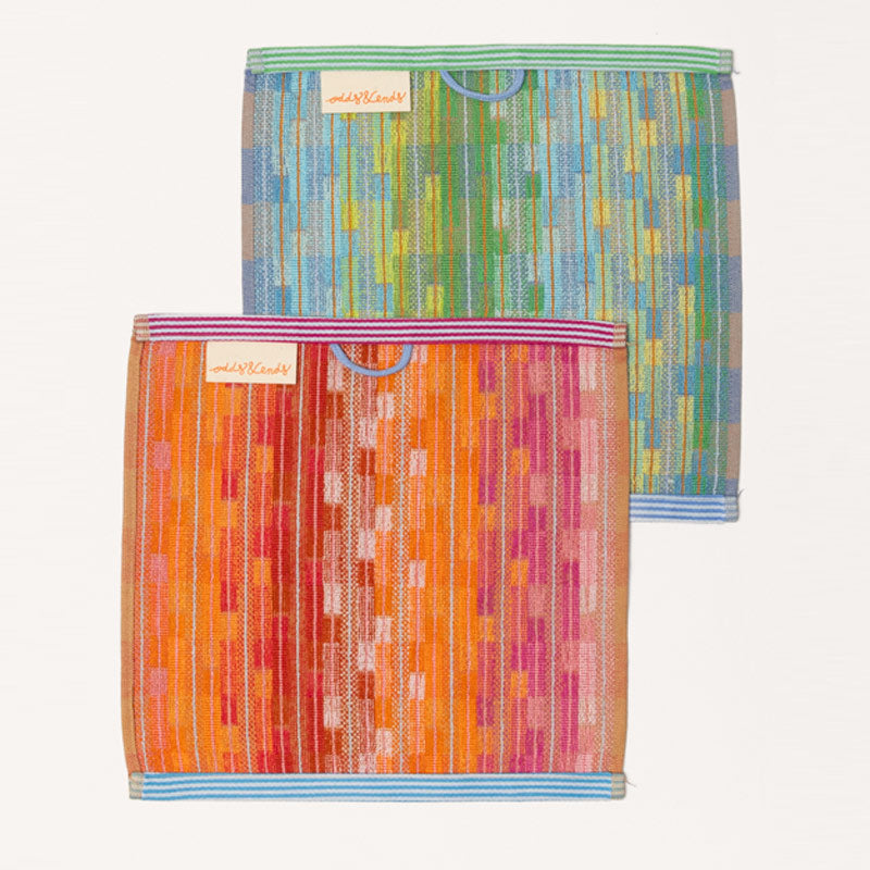 Odds & Ends - 2er Set Multifunktionstuch 30 x 30 cm - Basket Edition #110