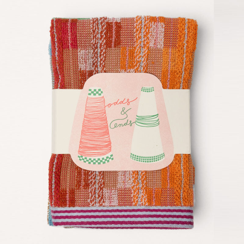 Odds & Ends - 2er Set Multifunktionstuch 30 x 30 cm - Basket Edition #110