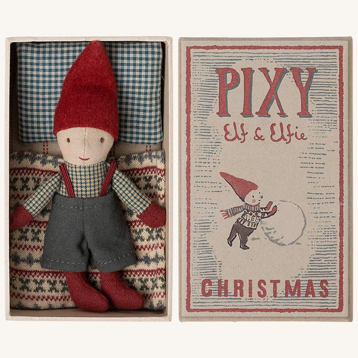 Maileg Pixy Elf - Weihnachtself in Streichholzschachtel