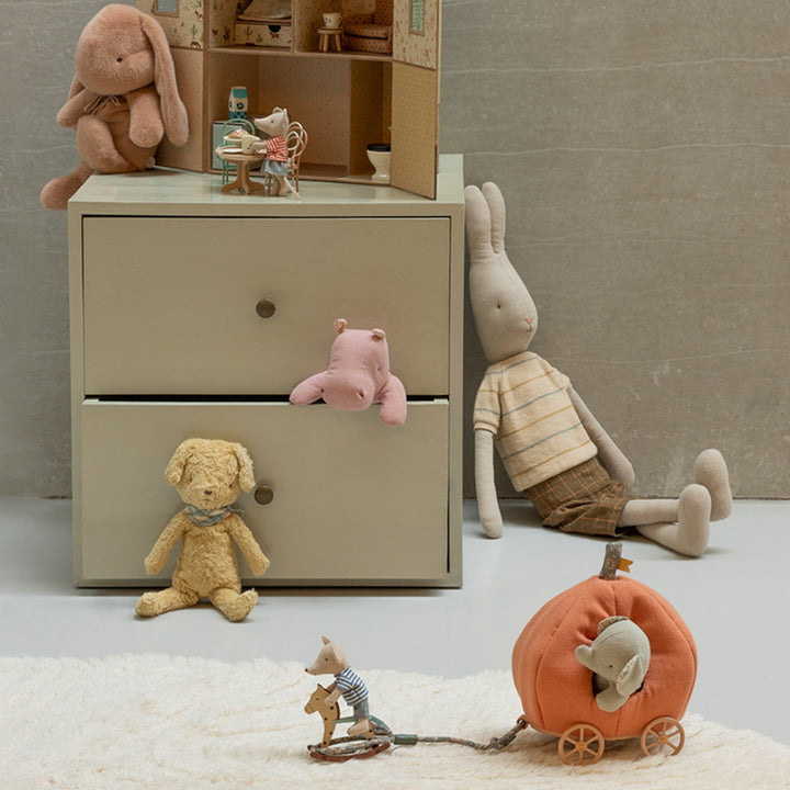 SAFARI FRIENDS, ELEFANT mini - grau
