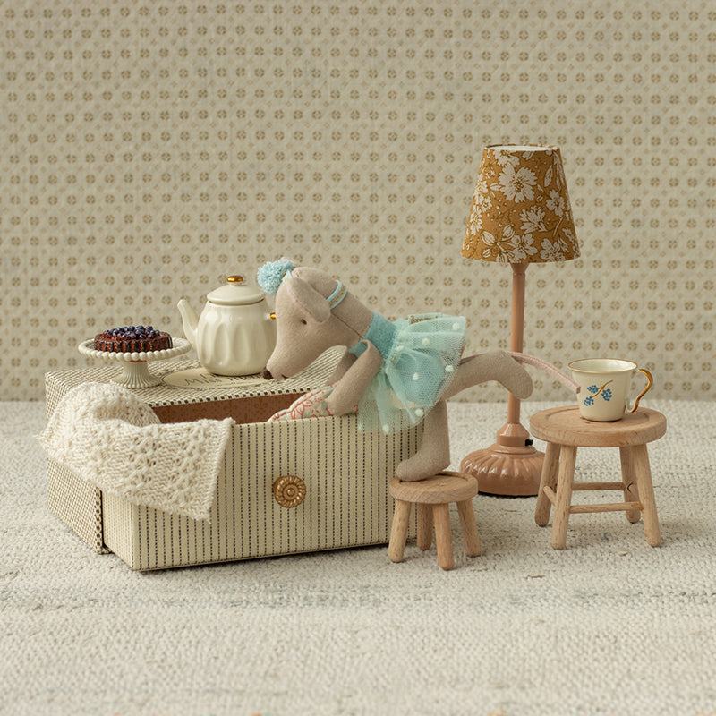 Maileg - Tanzmaus in der Schublade - kleine Schwester