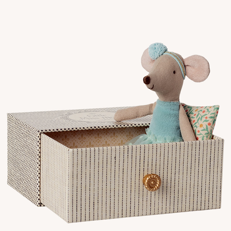 Maileg - Tanzmaus in der Schublade - kleine Schwester