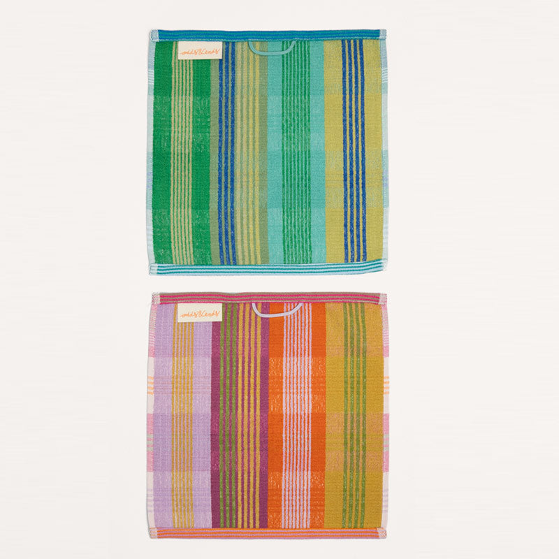Odds & Ends - 2er Set Multifunktionstuch 30 x 30 cm - Wild Weave #90