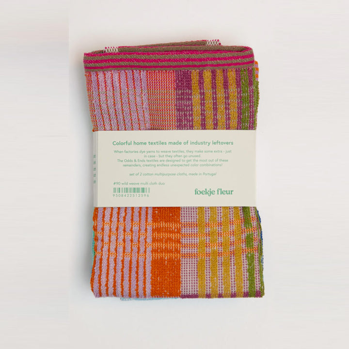 Odds & Ends - 2er Set Multifunktionstuch 30 x 30 cm - Wild Weave #90