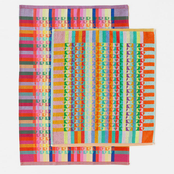 Odds & Ends - Other Half #42 - Set Geschirrtuch 70 x 50 cm + Handtuch 50 x 50 cm
