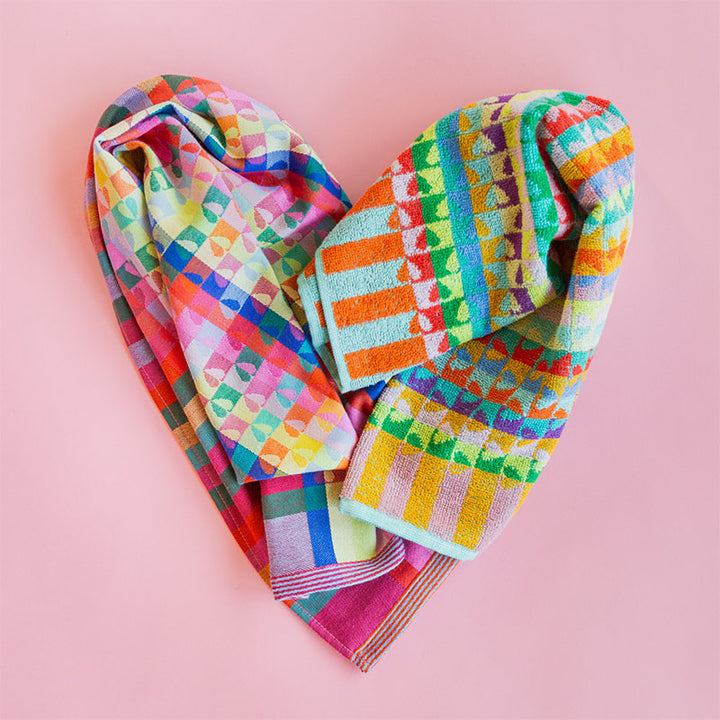 Odds & Ends - Other Half #42 - Set Geschirrtuch 70 x 50 cm + Handtuch 50 x 50 cm