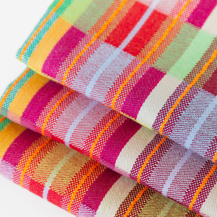 Foekje Fleur Odds & Ends Geschirrtuch #30A Basket - Stapel von 3 Tüchern