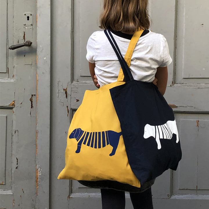 wonder of today - Stofftasche mit Siebdruck - Dackel