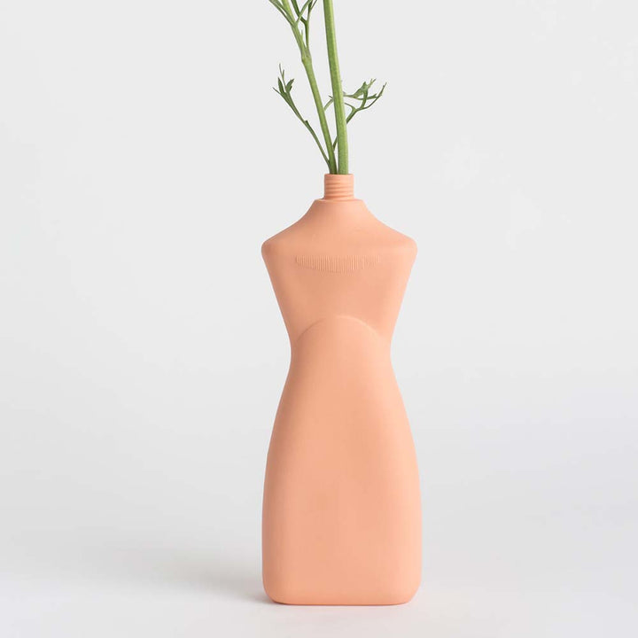 Foekje Fleur - Porzellanvase #8 - orange