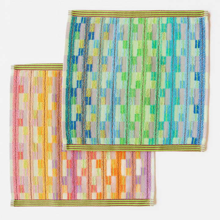 Odds & Ends - 2er Set Multifunktionstuch 30 x 30 cm - Basket Edition #31