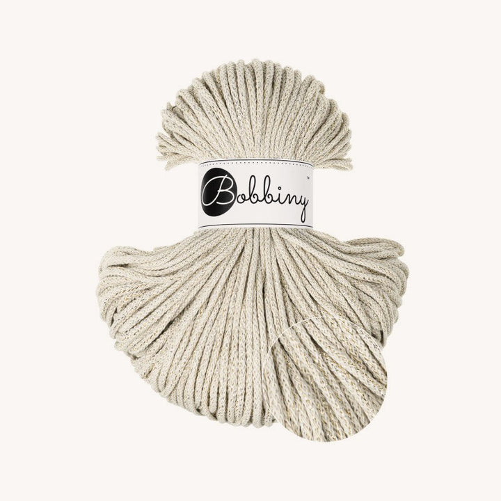 Limitierte Shiny Collection - Bobbiny Flechtkordel Junior 3mm - 100 Meter