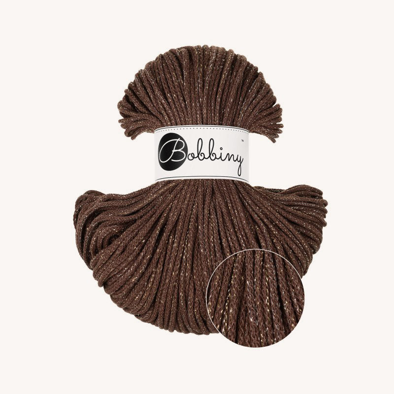 Limitierte Shiny Collection - Bobbiny Flechtkordel Junior 3mm - 100 Meter