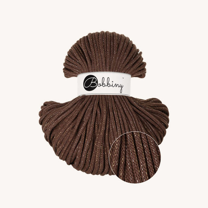 Limitierte Shiny Collection - Bobbiny Flechtkordel Premium 5mm - 100 Meter