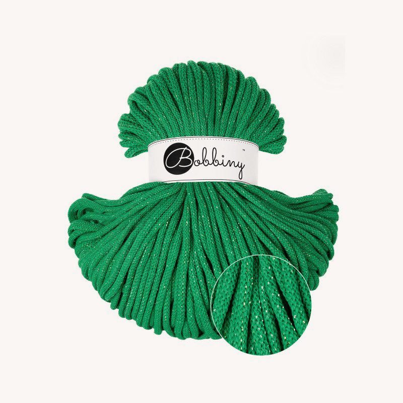 Limitierte Shiny Collection - Bobbiny Flechtkordel Premium 5mm - 100 Meter