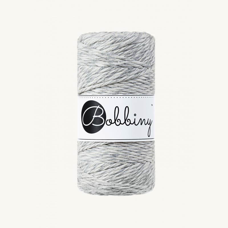 Sommerkollektion - Bobbiny Makrameekordel - Regular 3mm - 100 Meter