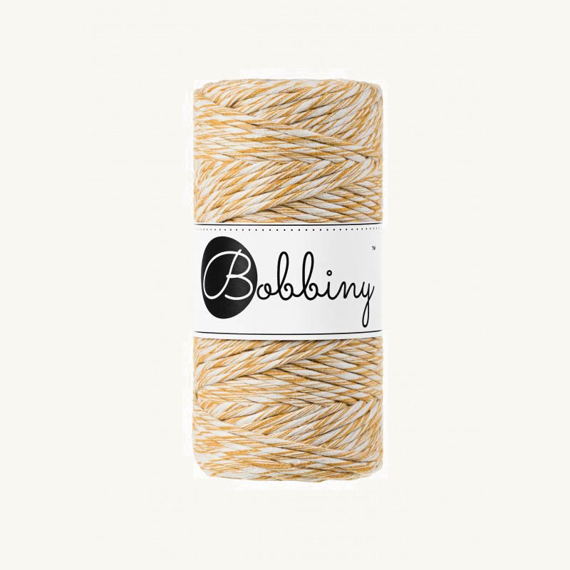 Sommerkollektion - Bobbiny Makrameekordel - Regular 3mm - 100 Meter