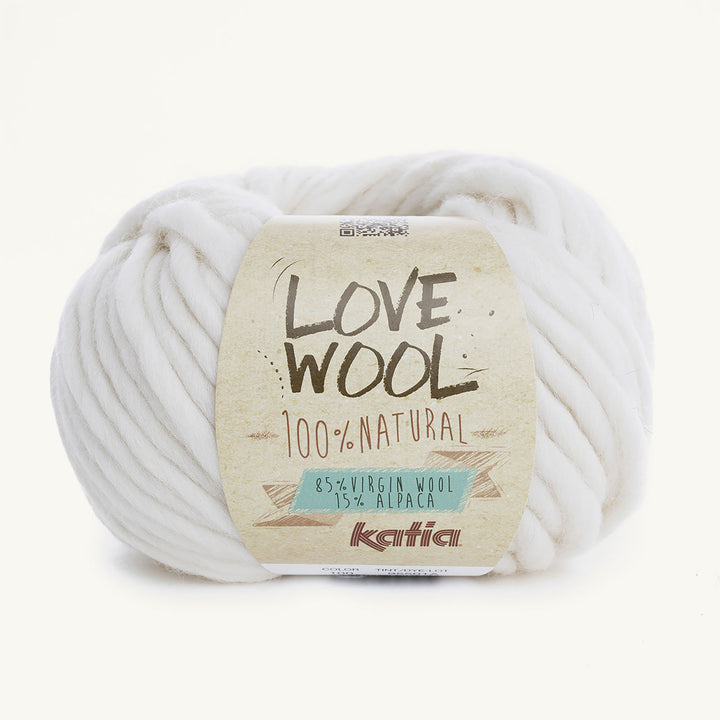 LOVE WOOL - naturweiß (100)