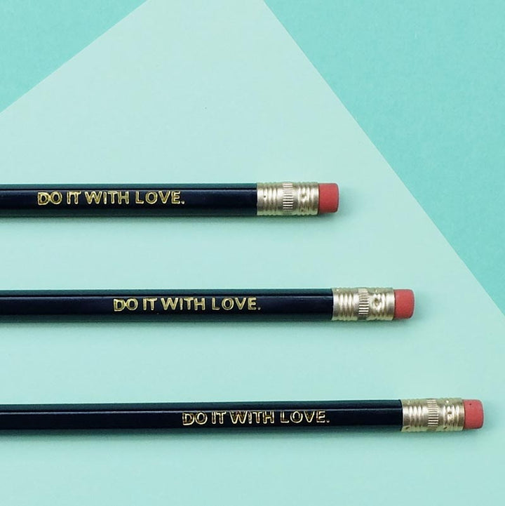 wonder of today - Bleistift mit Radiergummi - Do it with Love