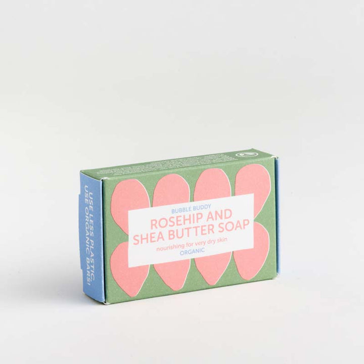 Bubble Buddy Seife - Rosehip & Sheabutter - für trockene & reife Haut