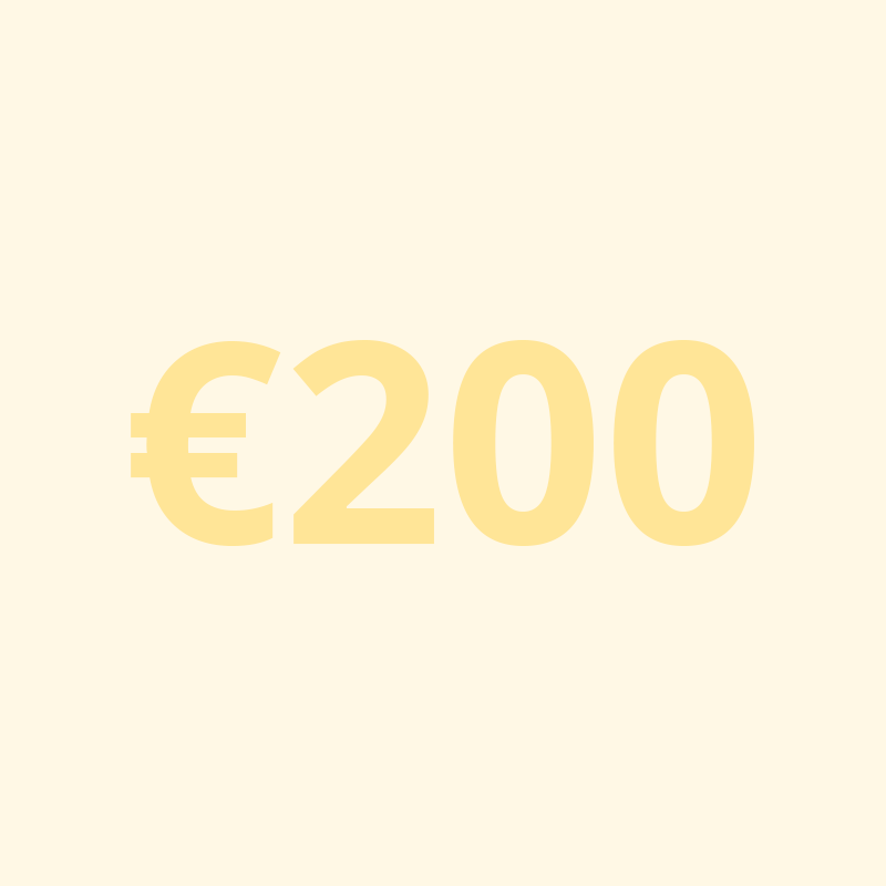 200 € Geschenkgutschein