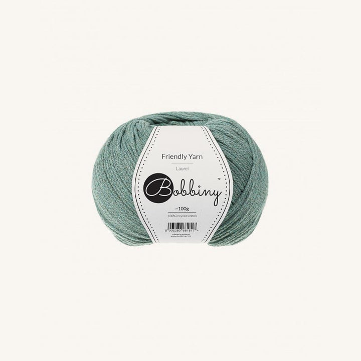 Bobbiny FRIENDLY YARN - 100% recycelte Baumwolle