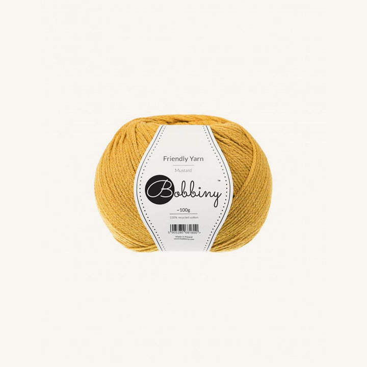 Bobbiny FRIENDLY YARN - 100% recycelte Baumwolle